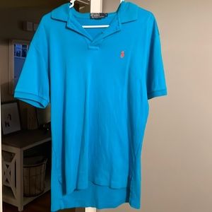 Blue mens Ralph Lauren polo